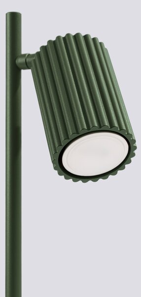 Sollux Lighting Stolní lampa KARBON olivově zelená