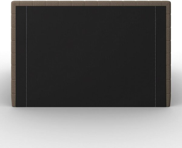 Boxspringová postel OLIVIA 180x200, s topperem, hnědá