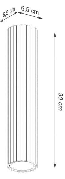 Sollux Lighting Stropní svítidlo KARBON 30 zlaté