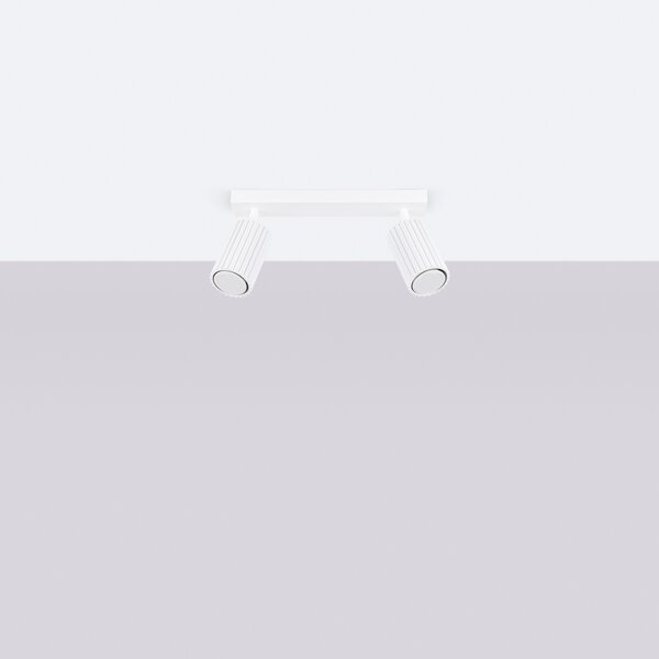 Sollux Lighting Stropní svítidlo KARBON 2 bílé