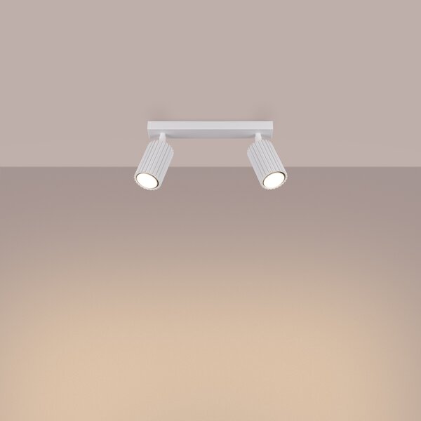 Sollux Lighting Stropní svítidlo KARBON 2 bílé