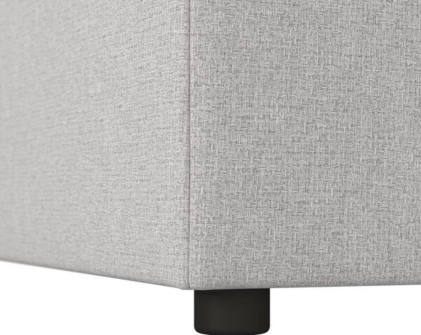 Boxspringová postel MARCO 140x200, světle šedá