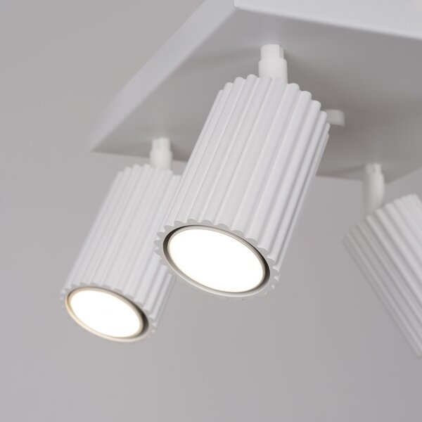 Sollux Lighting Stropní svítidlo KARBON 4 bílé