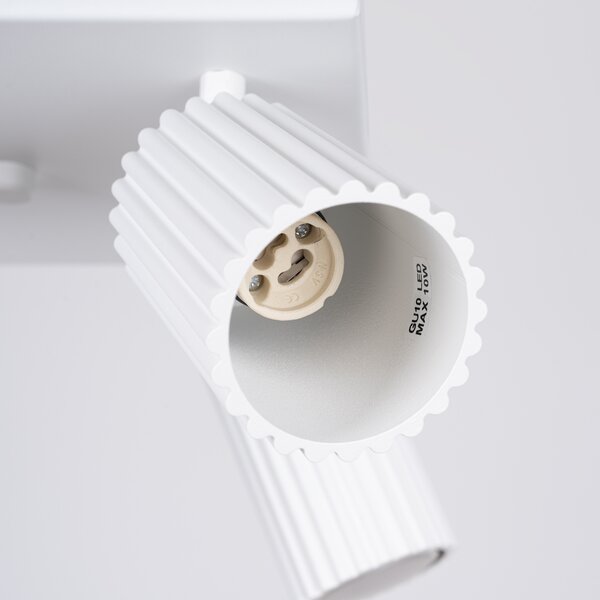 Sollux Lighting Stropní svítidlo KARBON 4 bílé