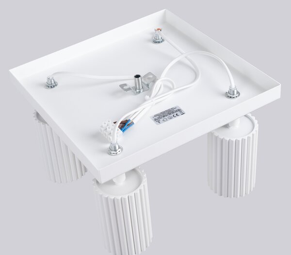 Sollux Lighting Stropní svítidlo KARBON 4 bílé