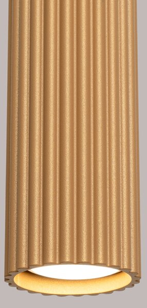 Sollux Lighting Závěsné svítidlo KARBON 3L zlaté