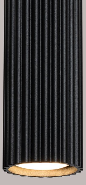 Sollux Lighting Závěsné svítidlo KARBON 1 černé