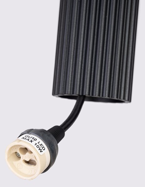 Sollux Lighting Závěsné svítidlo KARBON 3L černé