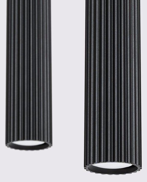 Sollux Lighting Závěsné svítidlo KARBON 2 černé