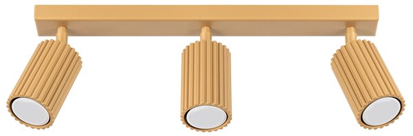 Sollux Lighting Stropní svítidlo KARBON 3L zlaté
