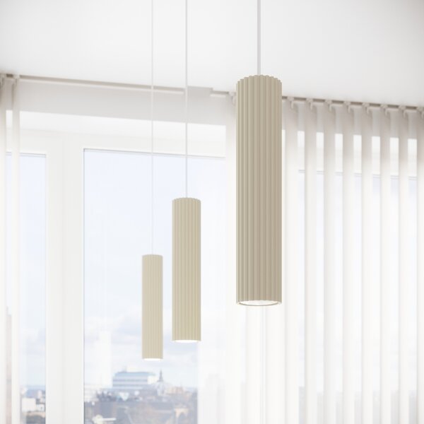 Sollux Lighting Stolní lampa KARBON béžová