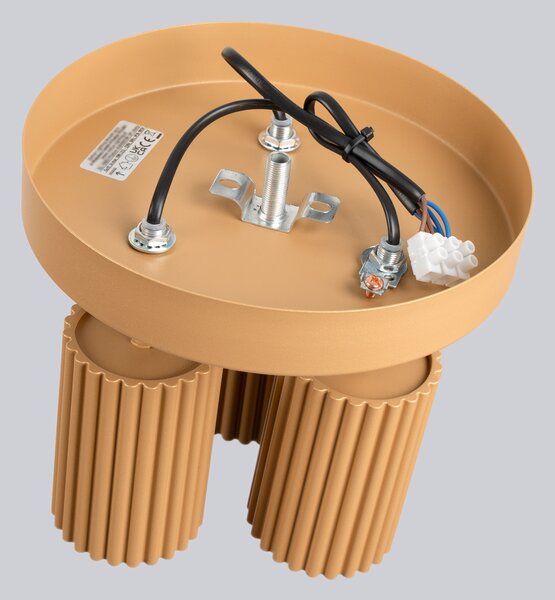 Sollux Lighting Stropní svítidlo KARBON 3P zlaté