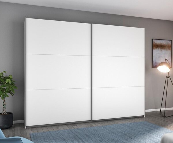 Skříň s posouvacími dveřmi OSLO, šířka 261 cm