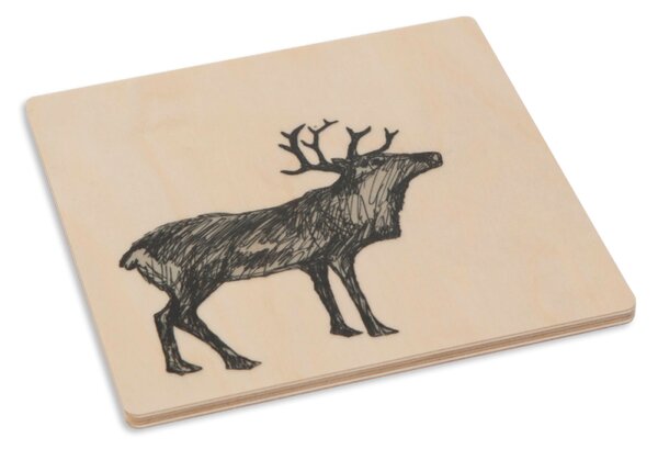 Miiko Design Podtácek Reindeer 10x10cm
