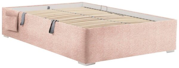 Postel Remi s bočnicemi 120x200, potah růžový
