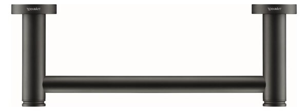 Duravit 99144600 - Vanový úchyt D-CODE 28,4 cm matná černá