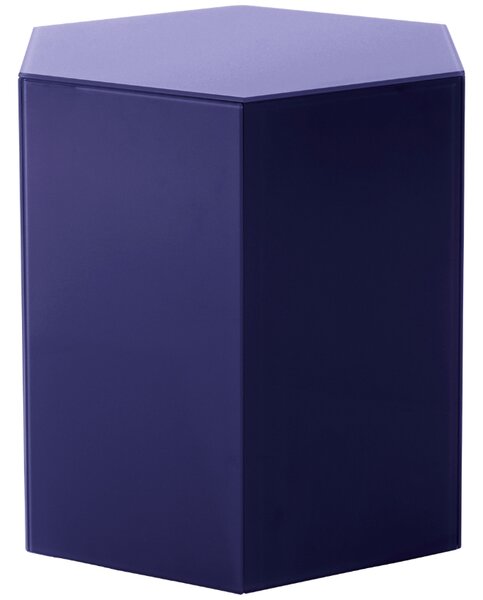 Jotex Modrý odkládací stolek STARLITE 40 x 40 cm