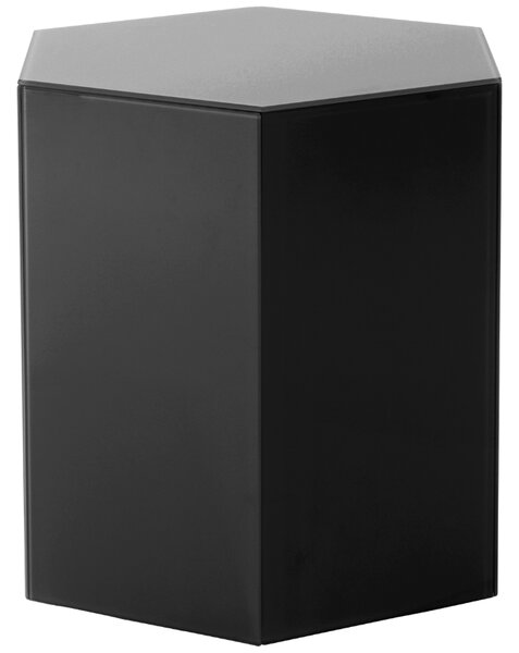 Jotex Černý odkládací stolek STARLITE 40 x 40 cm