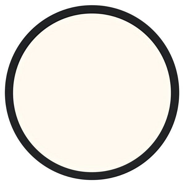 Nordlux Černé plastové stropní LED světlo Oja Smart 30 cm