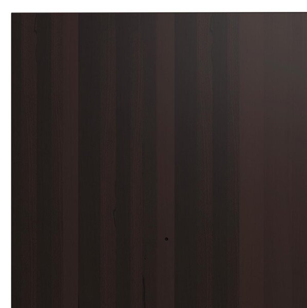 Dřevěná postel DUNA 180×200 cm, dřevo, tmavě hnědá