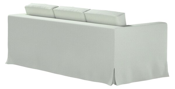 Potah na pohovku IKEA Karlanda 3-místná nerozkládací, dlouhý barva modrá látka pletený vzor