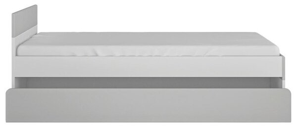 Postel FLEXI 120x200, farba bílá/šedá