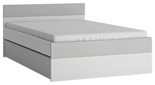 Postel FLEXI 120x200, farba bílá/šedá