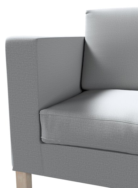 Potah na pohovku IKEA Karlanda 2-místná, krátký barva šedá látka sametová