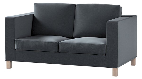 Potah na pohovku IKEA Karlanda 2-místná, krátký barva šedá látka sametová