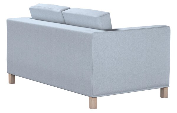 Potah na pohovku IKEA Karlanda 2-místná, krátký barva modrá látka pletený vzor