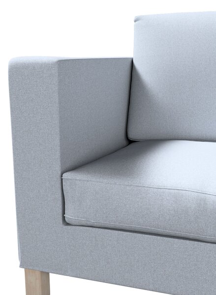 Potah na pohovku IKEA Karlanda 2-místná, krátký barva modrá látka pletený vzor