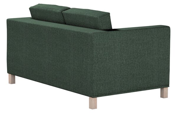 Potah na pohovku IKEA Karlanda 2-místná, krátký barva zelená látka pletený vzor
