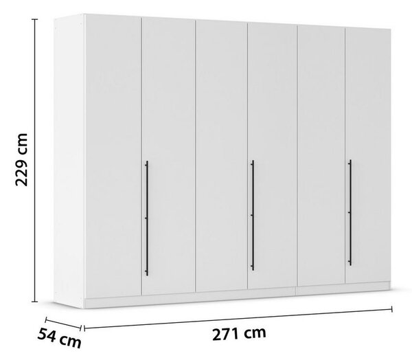 Skříň s otočnými dveřmi SAFARI, šířka 271 cm