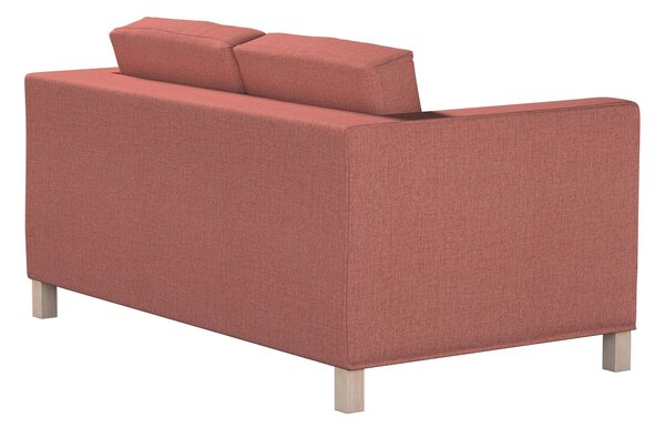 Potah na pohovku IKEA Karlanda 2-místná, krátký barva hnědá látka pletený vzor