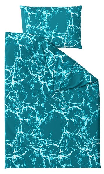 Bavlněné povlečení TEMPESTA tyrkysové Rozměr povlečení: 70 x 90 cm | 140 x 200 cm