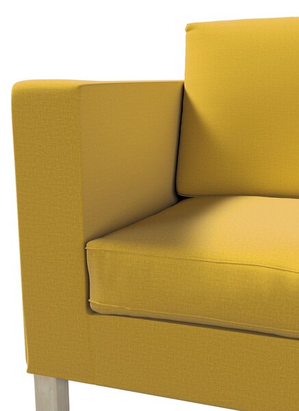 Potah na pohovku IKEA Karlanda 2-místná, krátký barva žlutá látka sametová
