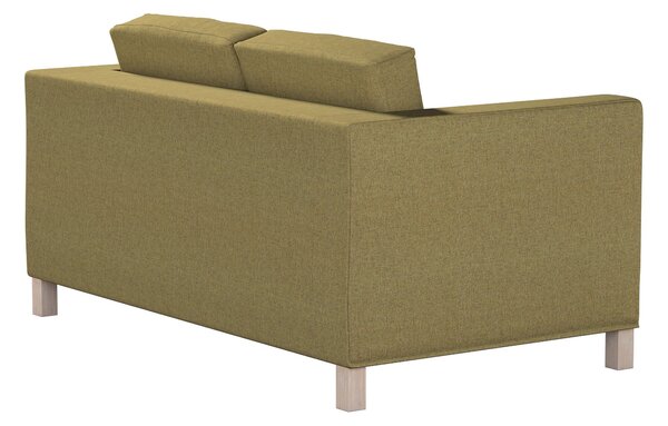 Potah na pohovku IKEA Karlanda 2-místná, krátký barva zelená látka pletený vzor