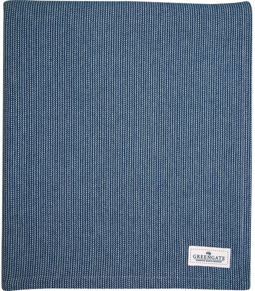 Bavlněný ubrus Alicia Dark Blue 130 x 170 cm