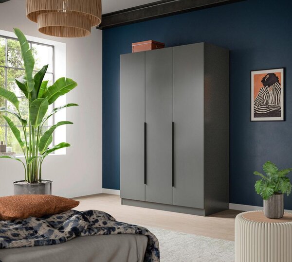 Šatní skříň Kopenhagen antracit