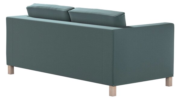 Potah na pohovku IKEA Karlanda rozkládací, krátký barva zelená látka sametová