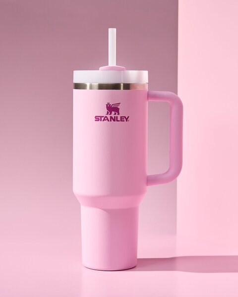 STANLEY Quencher H2.O FlowState Tumbler 1180 ml Cherry Blossom