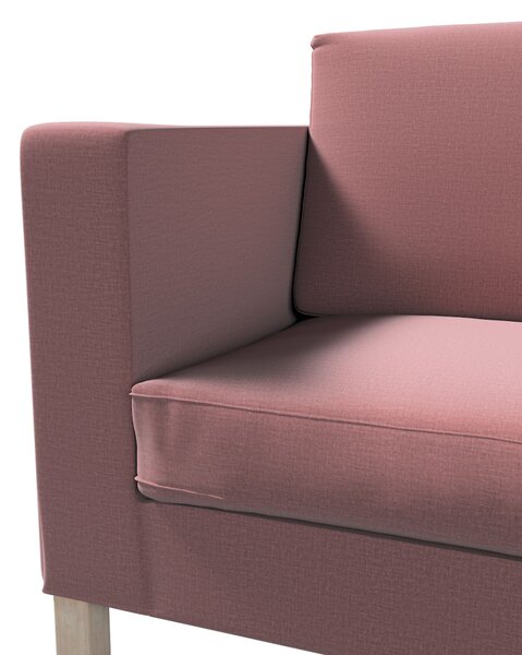 Potah na pohovku IKEA Karlanda rozkládací, krátký barva fialová látka sametová