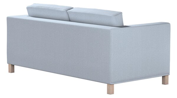 Potah na pohovku IKEA Karlanda rozkládací, krátký barva modrá látka pletený vzor