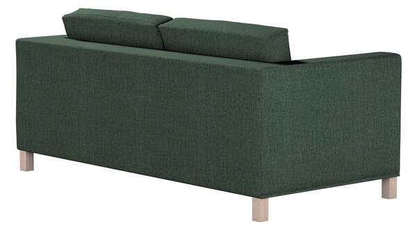 Potah na pohovku IKEA Karlanda rozkládací, krátký barva zelená látka pletený vzor
