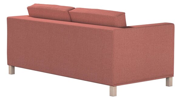 Potah na pohovku IKEA Karlanda rozkládací, krátký barva hnědá látka pletený vzor