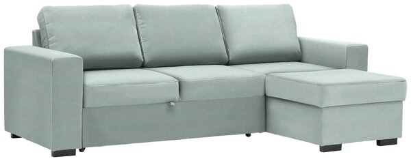 ROHOVÁ SEDAČKA, textil, mátově zelená Carryhome - Sedací soupravy