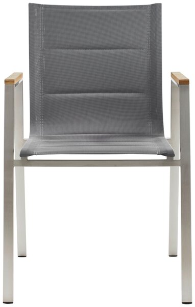 STOHOVATELNÉ KŘESLO, dřevo, kov, textil Amatio - Stohovatelné židle