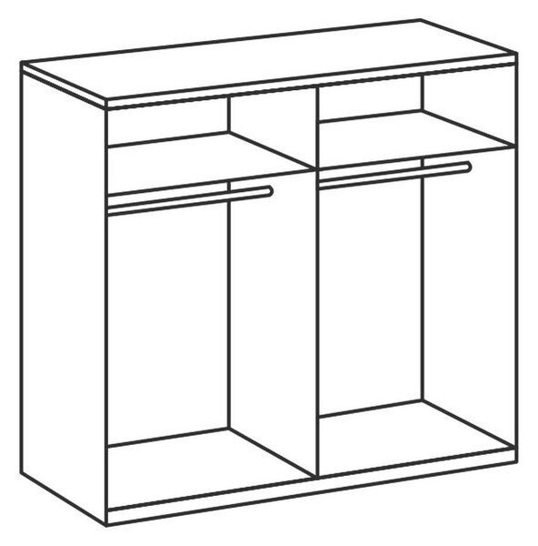 Šatní skříň LEVEL 36 D