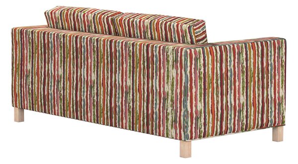 Potah na pohovku IKEA Karlanda rozkládací, krátký barva vícebarevná látka pletený vzor, vzorované