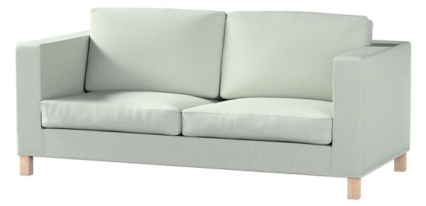 Potah na pohovku IKEA Karlanda rozkládací, krátký barva modrá látka pletený vzor
